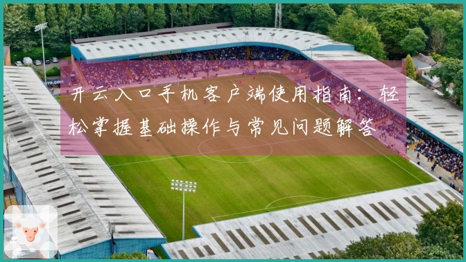 开云入口手机客户端使用指南：轻松掌握基础操作与常见问题解答